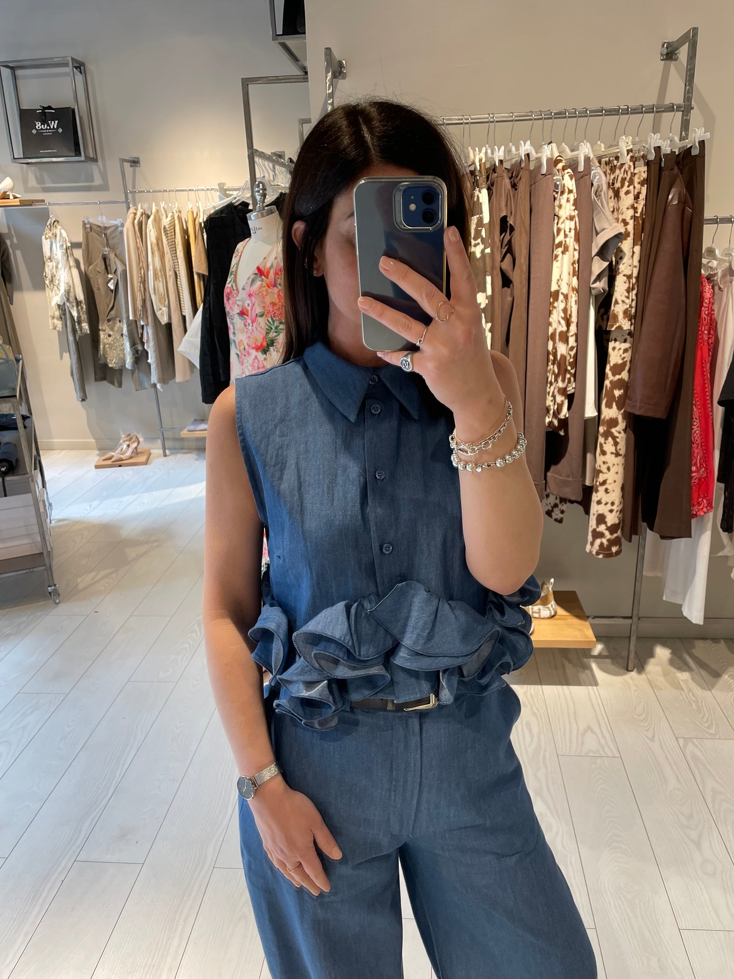 Gilet crop doppia balza Have One
