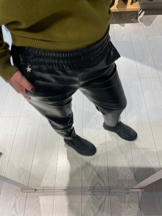 Pantalone ecopelle souvenir