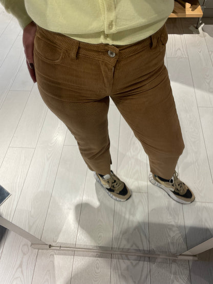 Pantalone skinny velluto Dixie