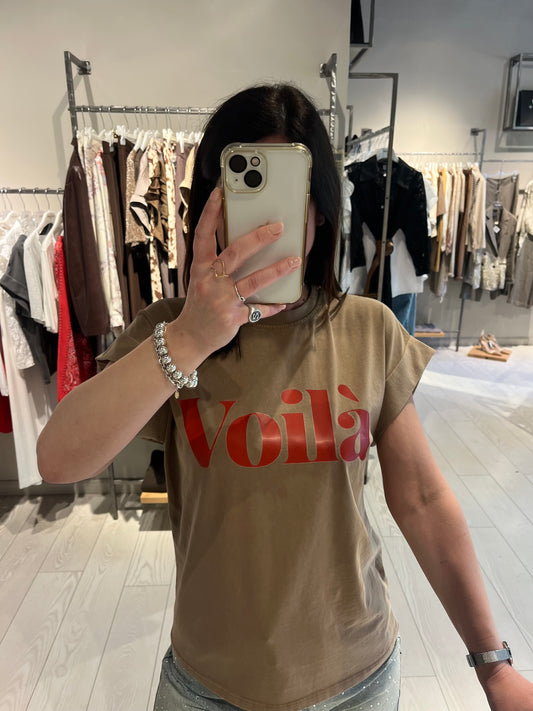 T-shirt scritta Susy Mix