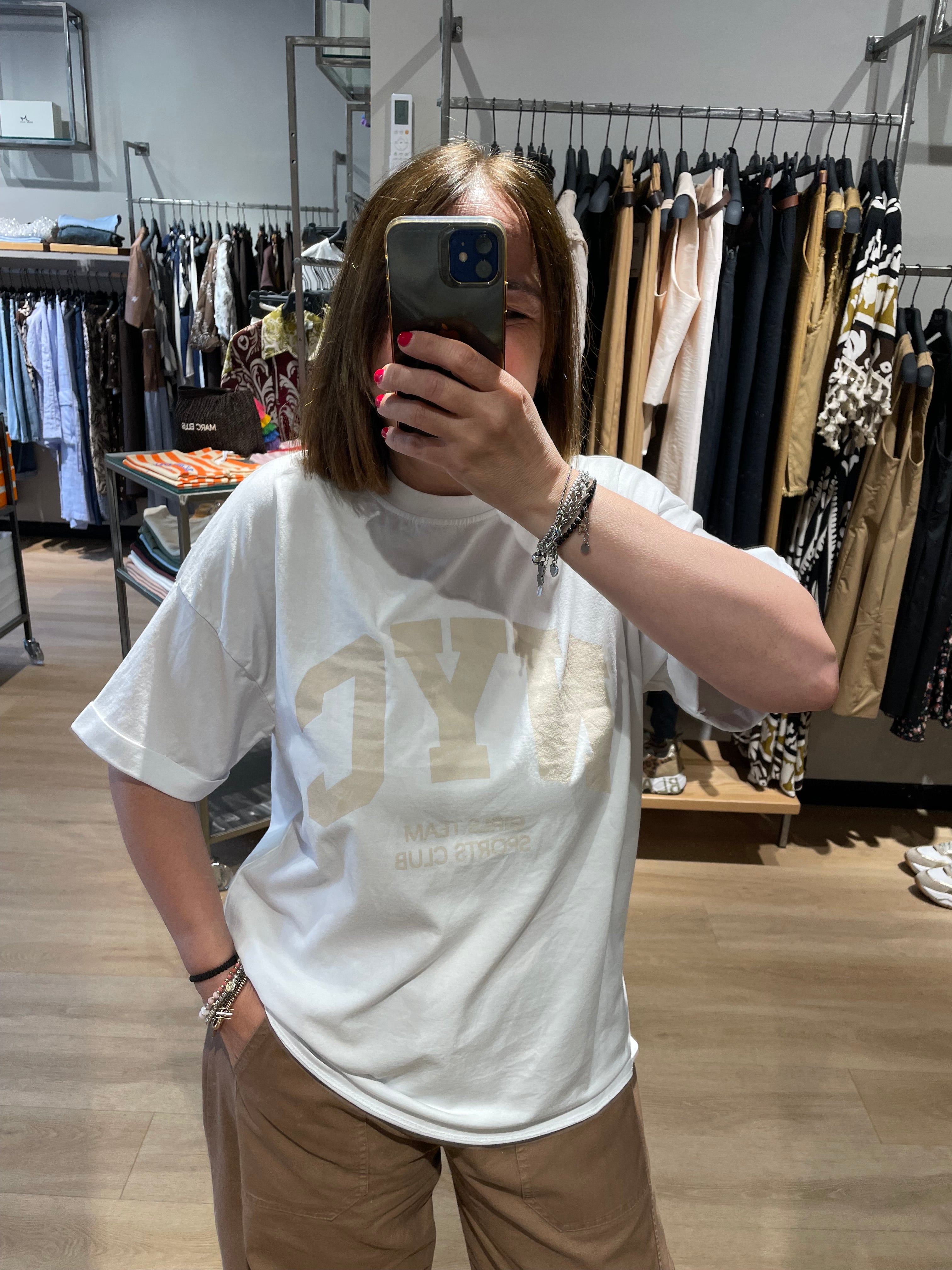 T-shirt scritta Susy Mix