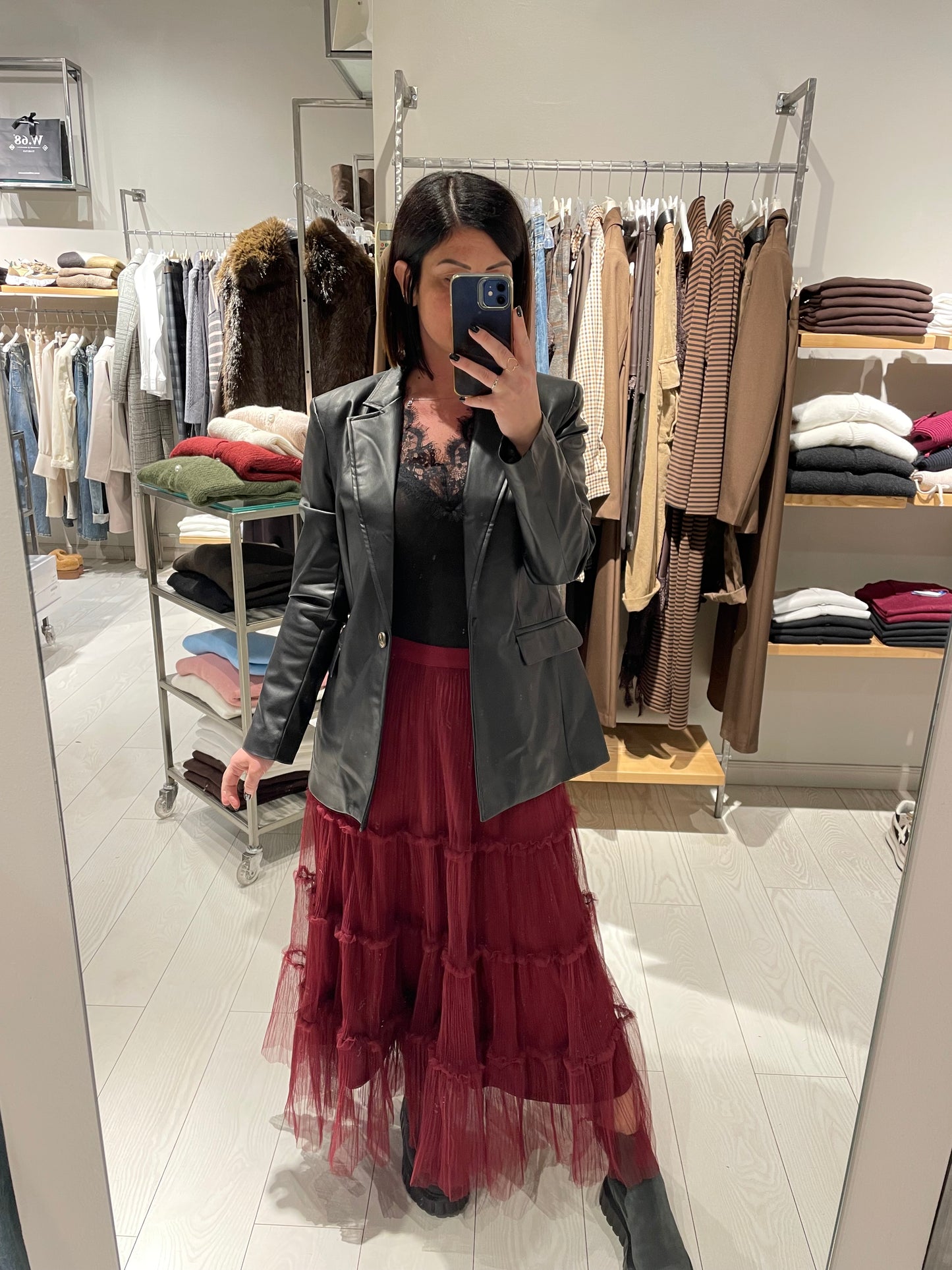 Gonna plissè lunga Susy Mix