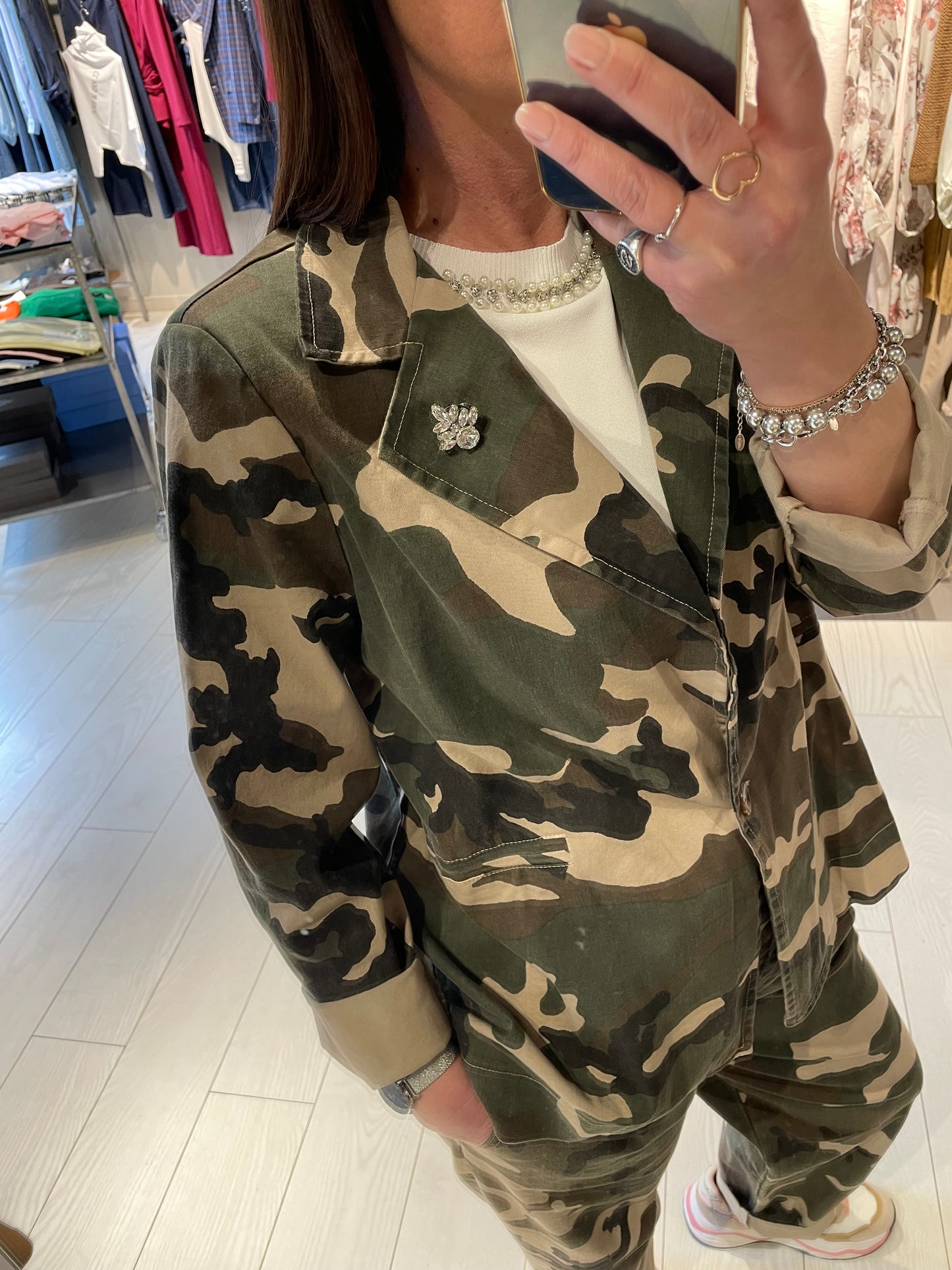 Giacca camouflage Susy Mix