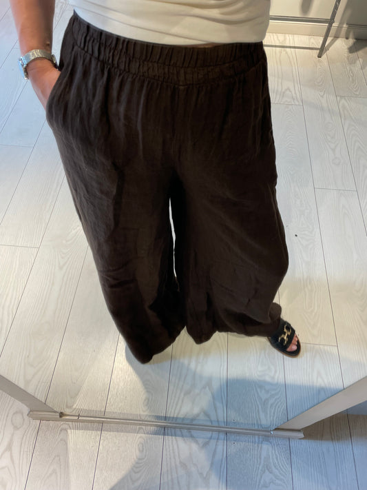 Pantalone palazzo lino Susy Mix