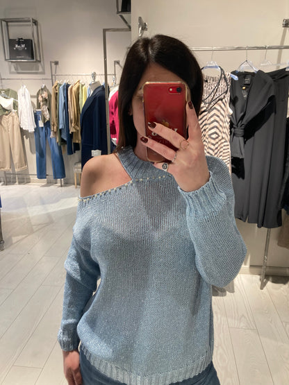 Maglia cut out strass Susy Mix