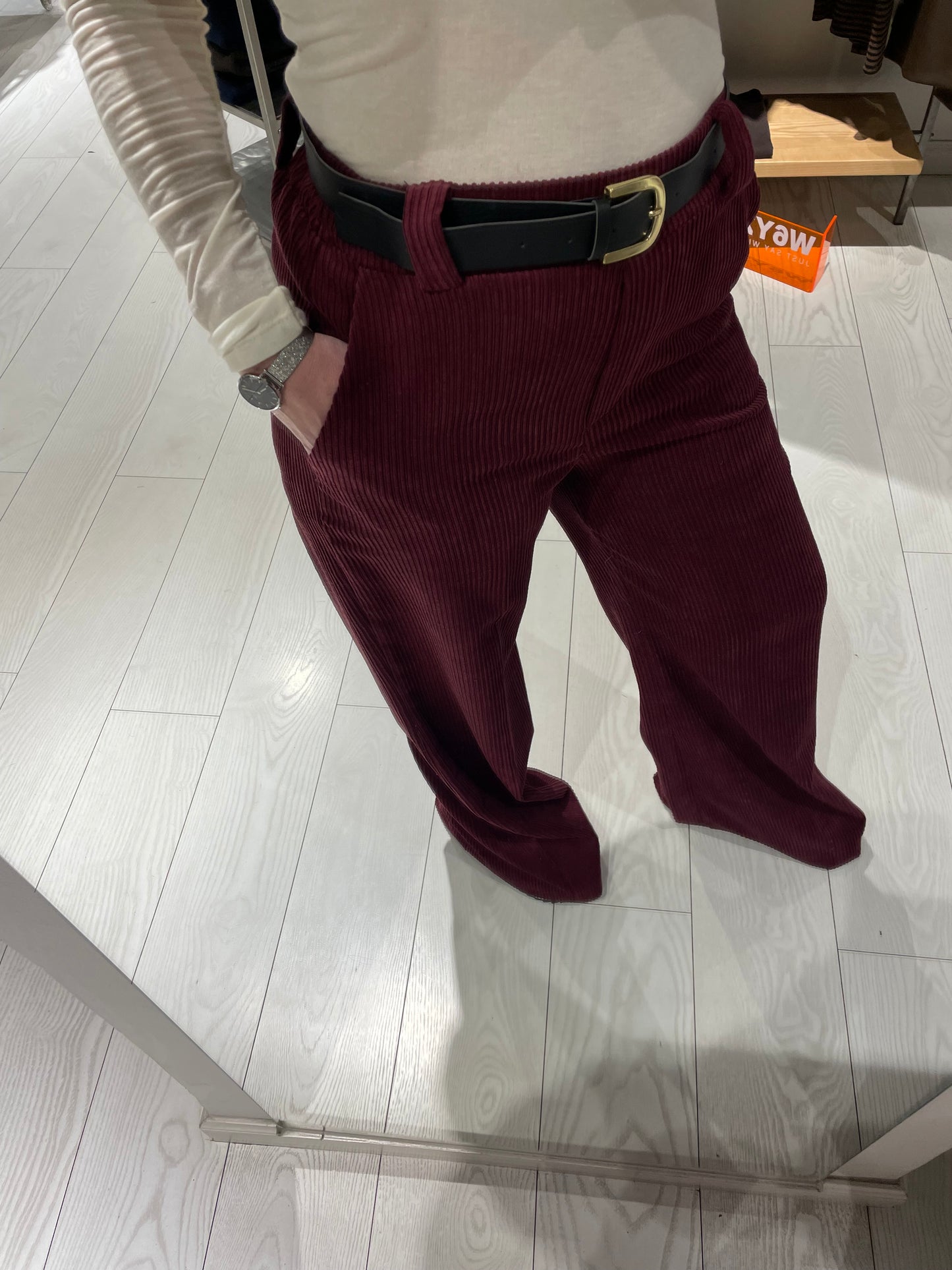 Pantalone palazzo velluto Susy Mix