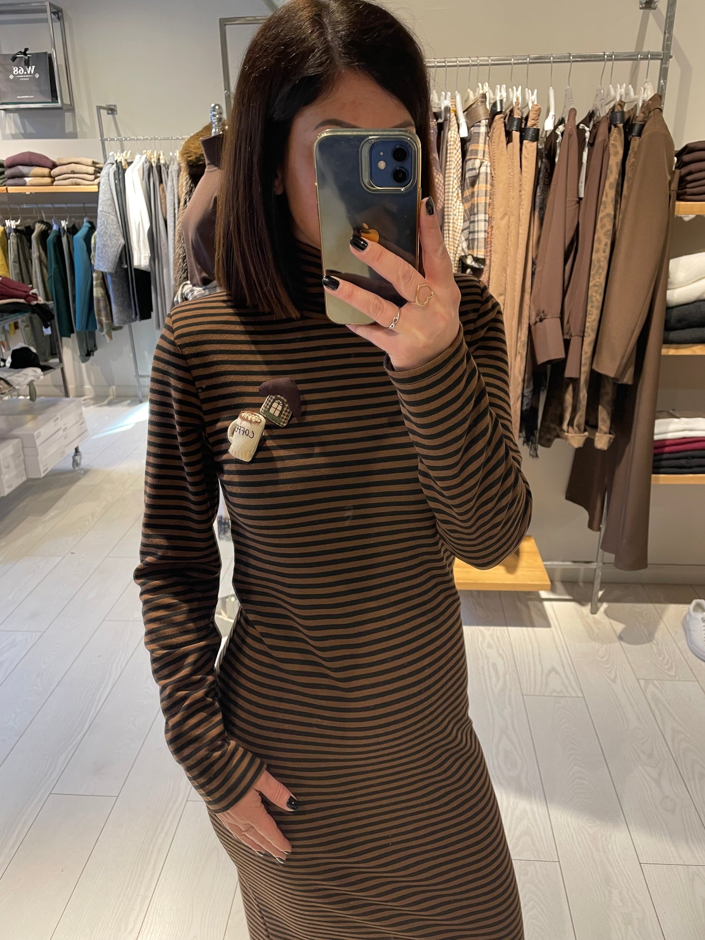 Abito lungo righe Philia Loft