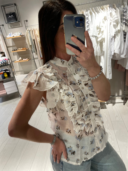 Camicia rouches fantasia Susy Mix