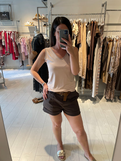 Short con cintura Susy Mix
