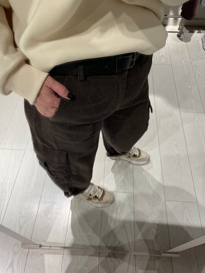 Cargo velluto coste Susy Mix