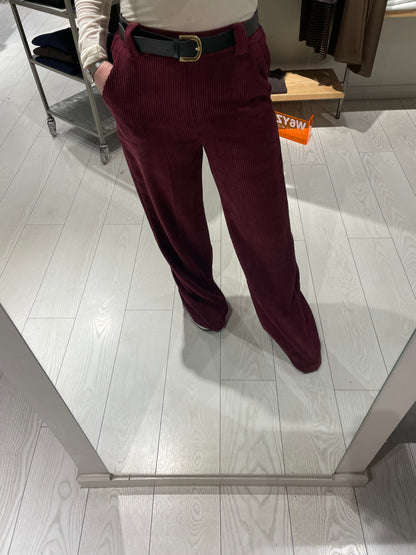 Pantalone palazzo velluto Susy Mix