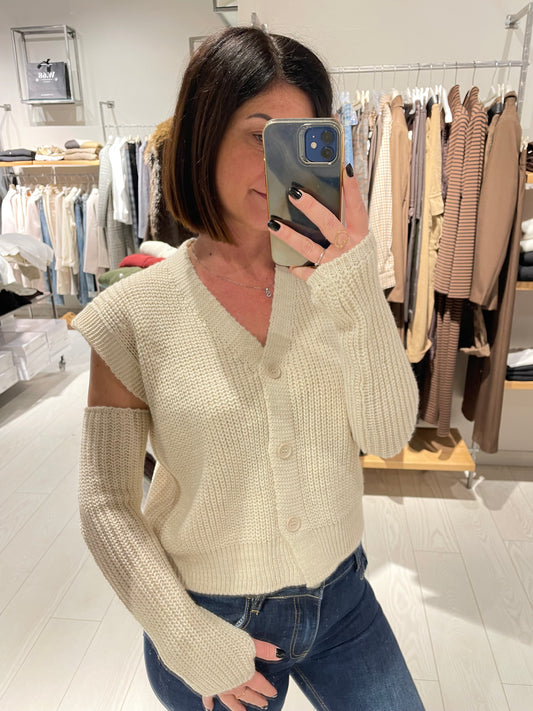 Gilet con manicotti Susy Mix