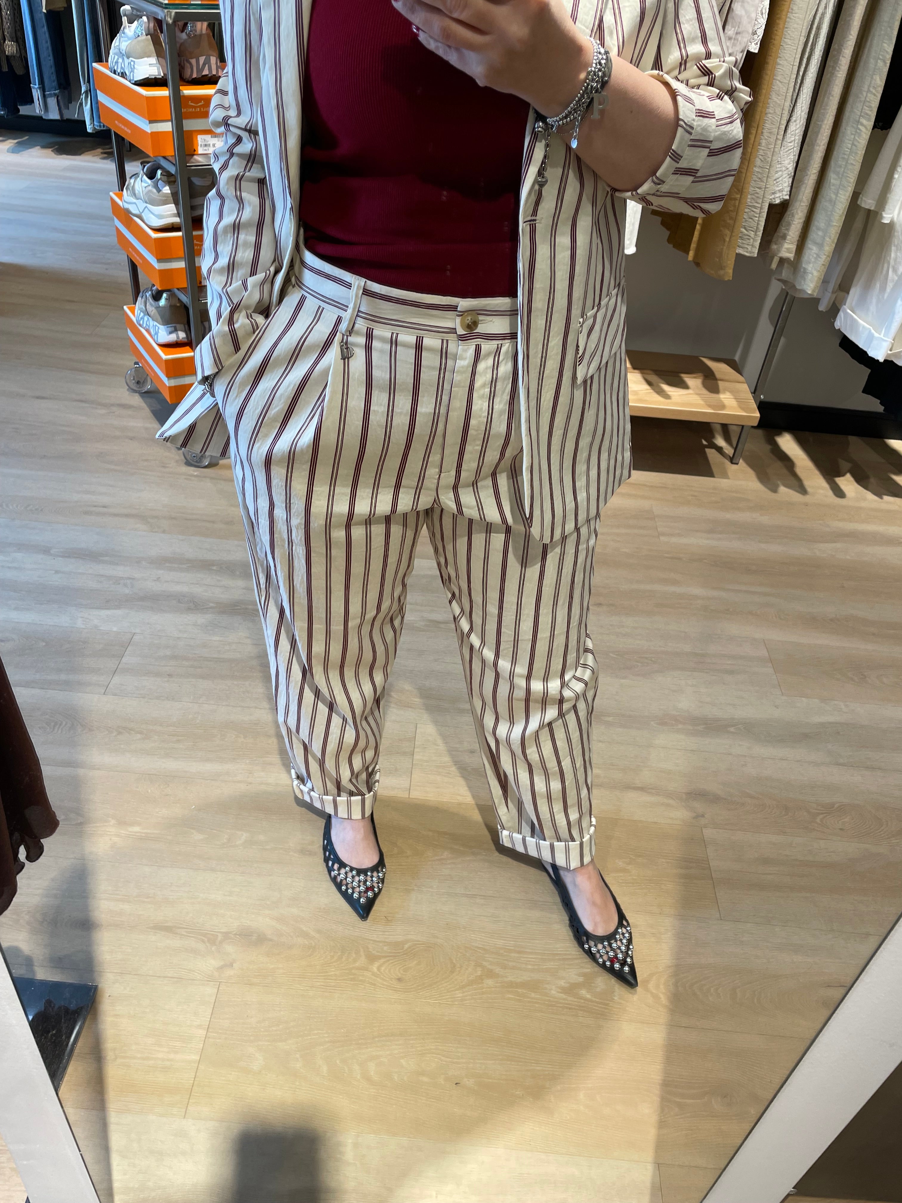 Pantalone gessato Dixie