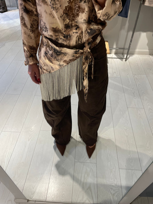 Jeans con foulard Susy Mix