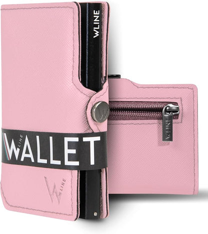 WLine Card Holder - with Coin Pocket Zip 