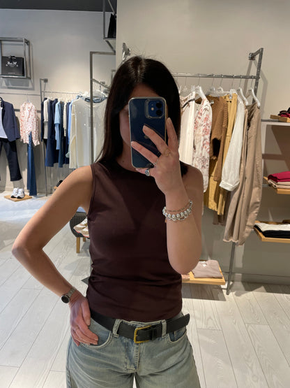 Top scollo schiena Kontatto