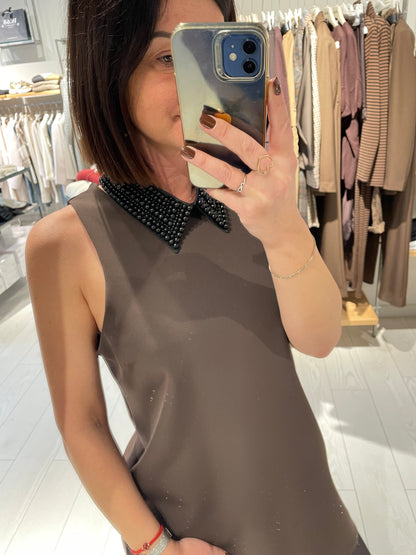 Abito colletto perle Philia Loft