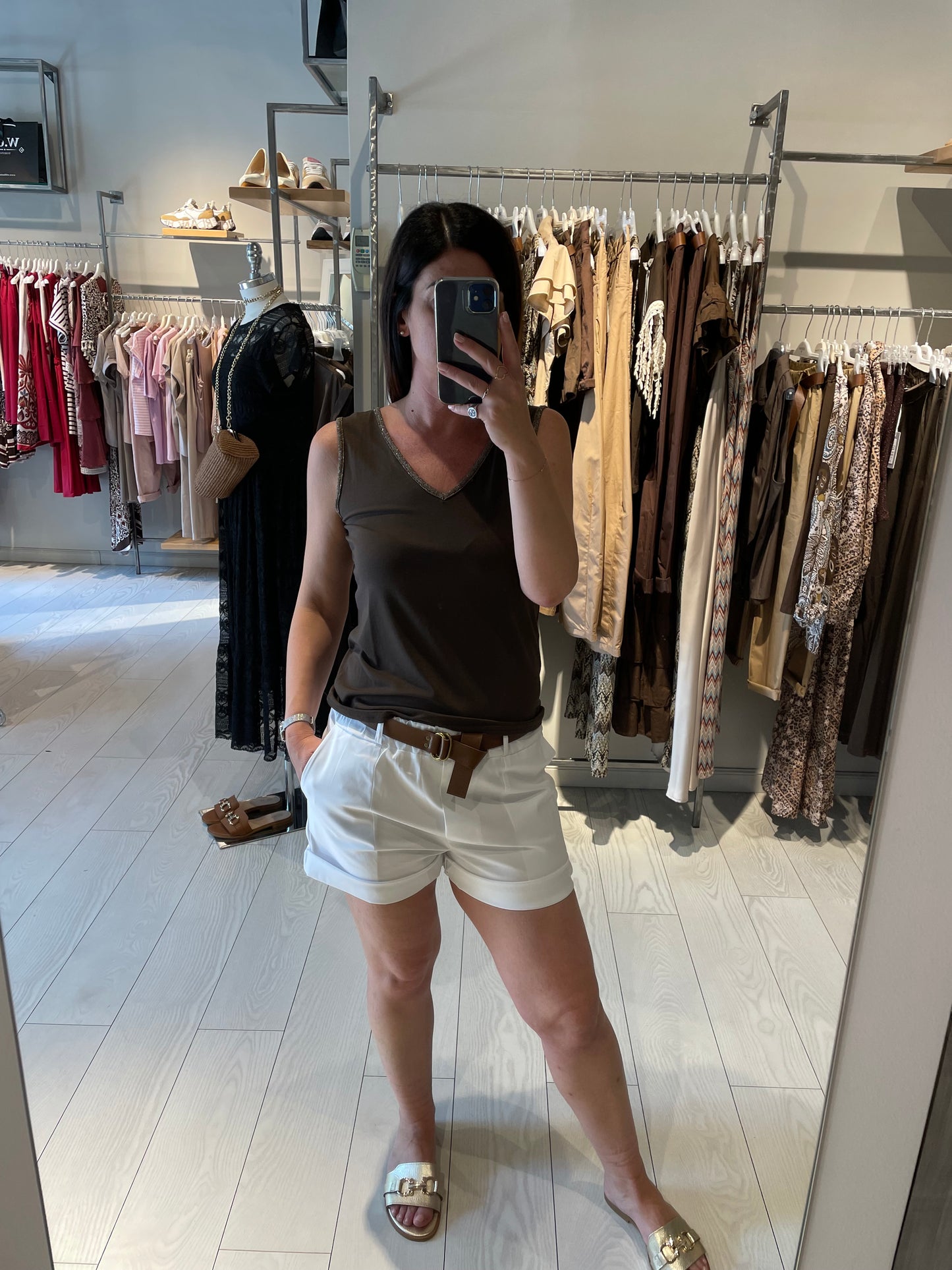 Short con cintura Susy Mix