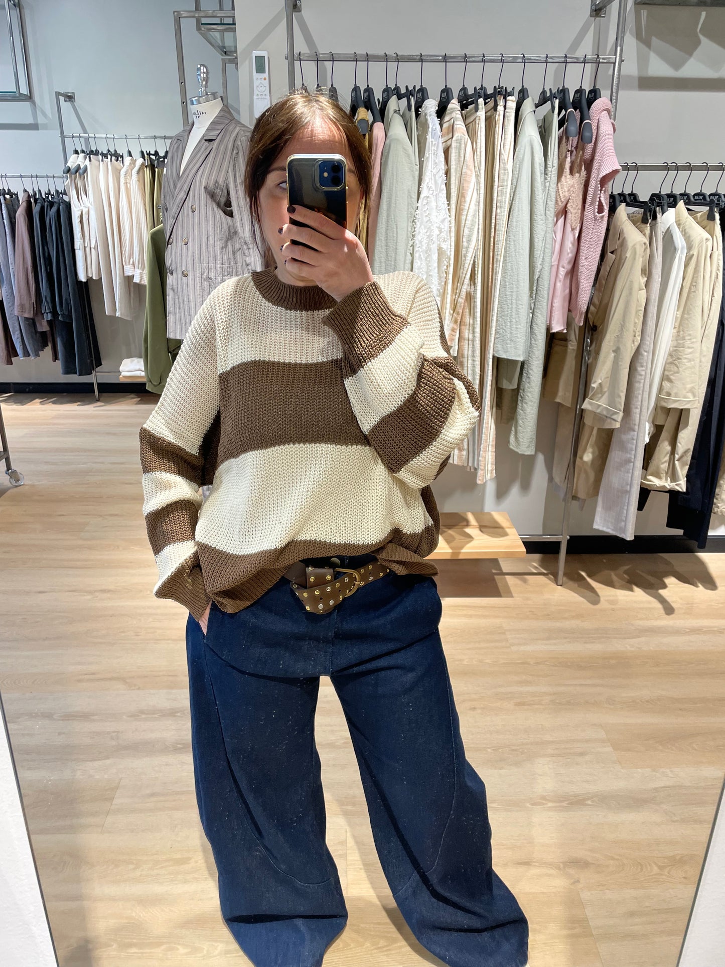 Maglia rigata Susymix