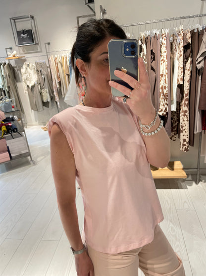 T-shirt con spalline Souvenir