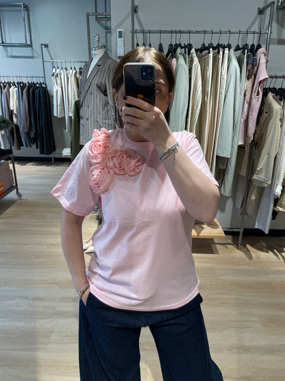 T-shirt  con fiore Susy Mix