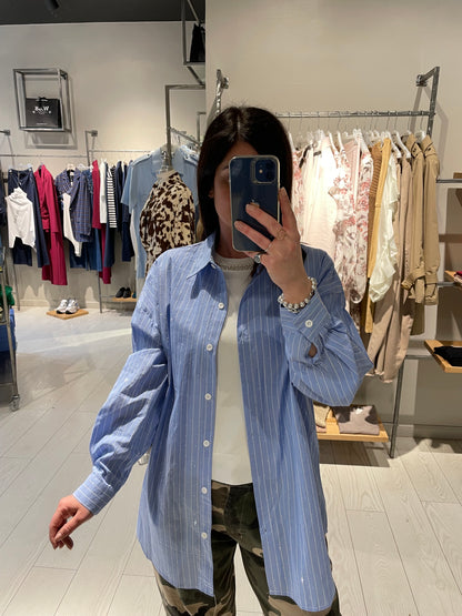 Camicia gessata strass Susy Mix