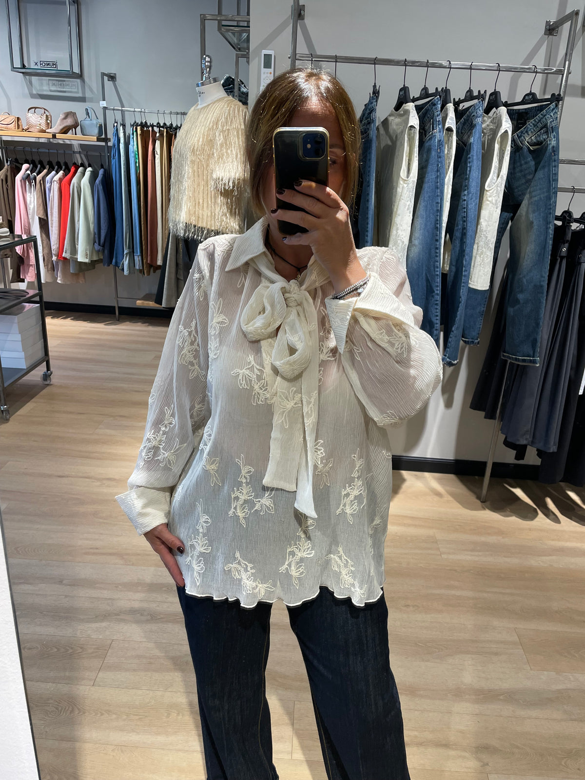Camicia ricamo You Decide