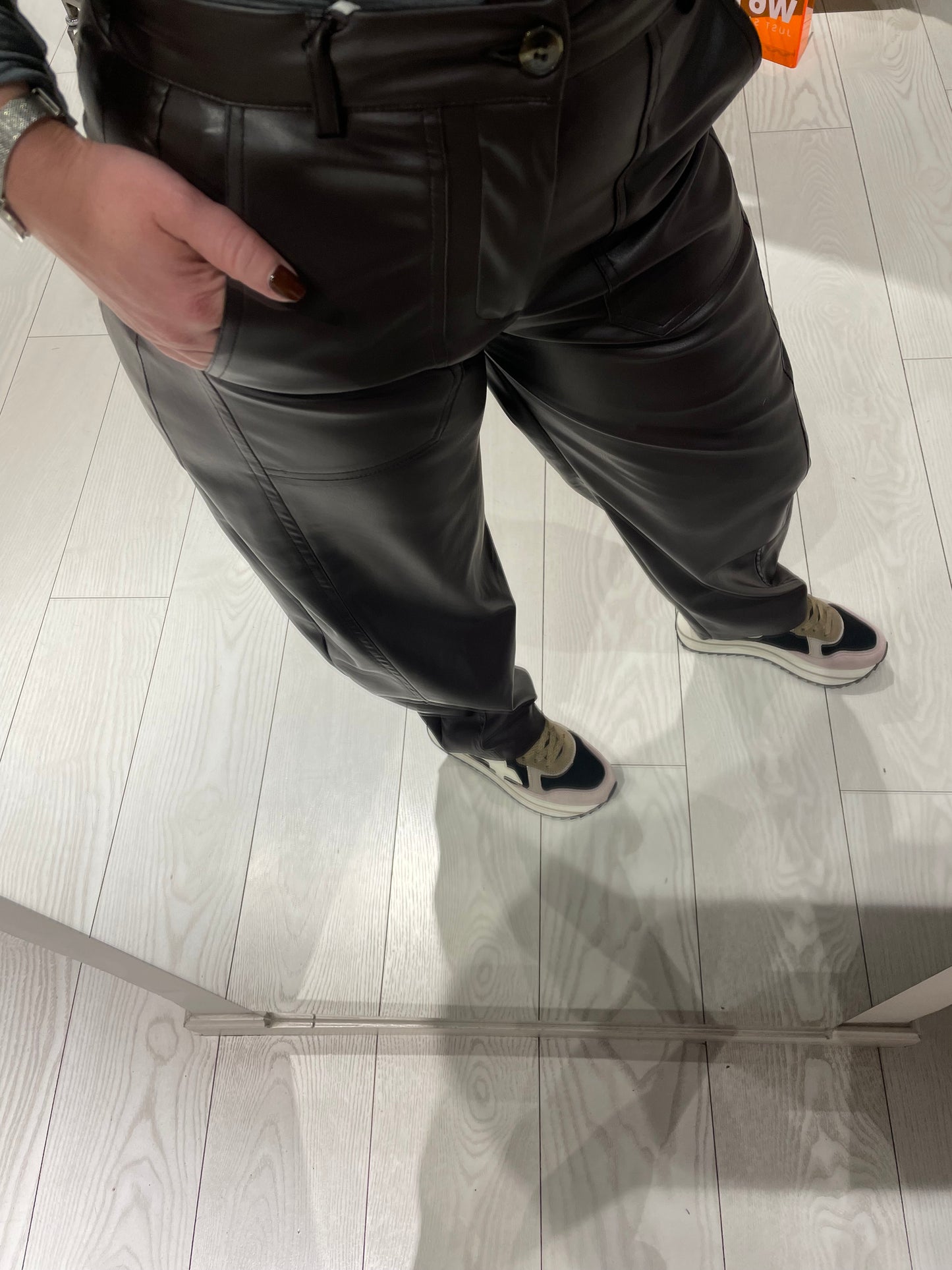 Pantalone ecopelle Susy Mix