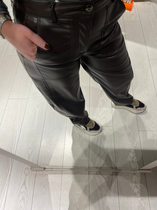 Pantalone ecopelle Susy Mix