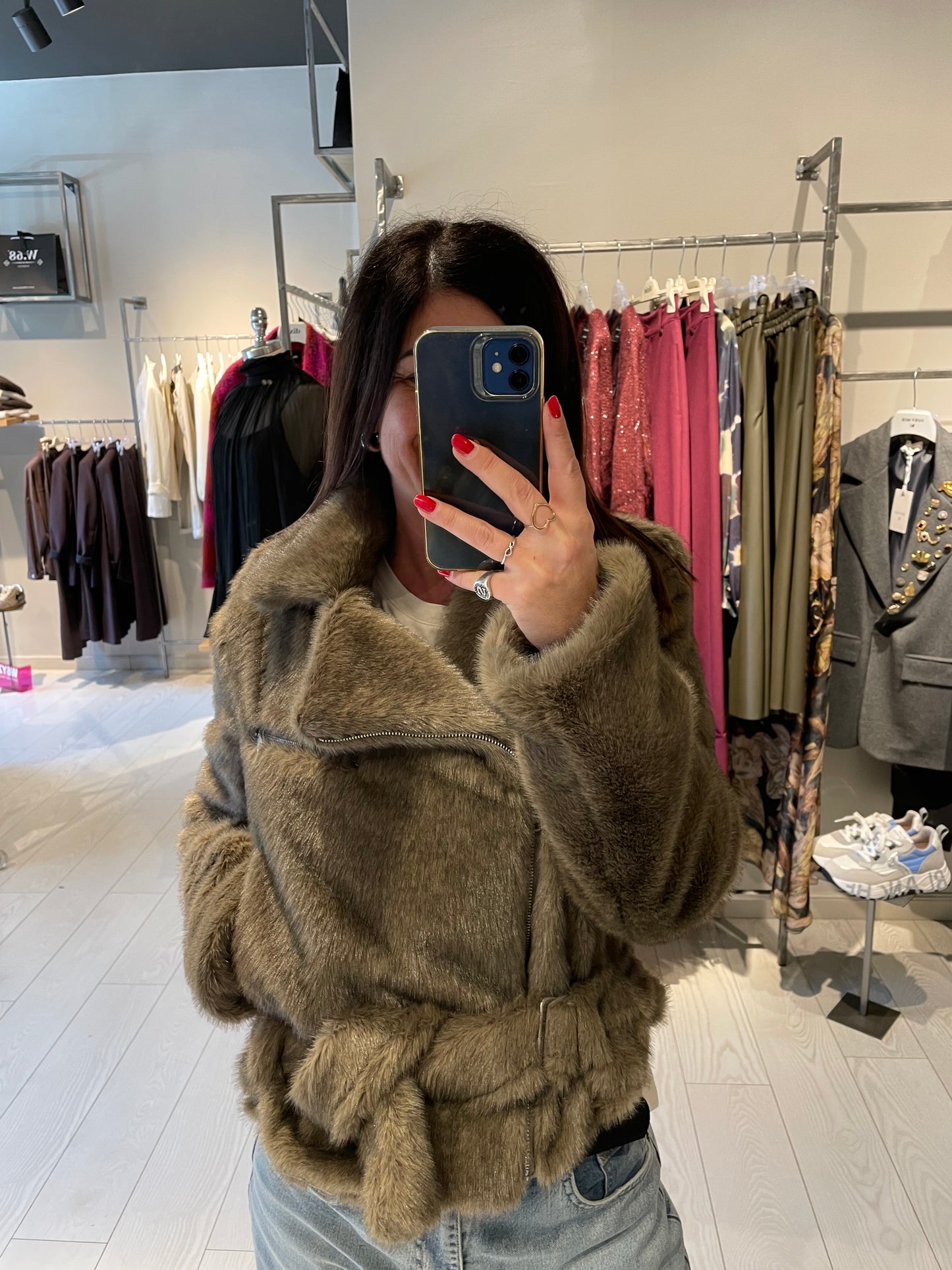 Pelliccia chiodo Souvenir Privèe