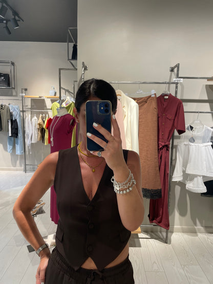 Gilet Susy Mix
