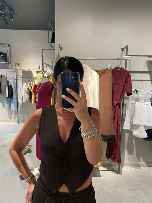 Gilet Susy Mix