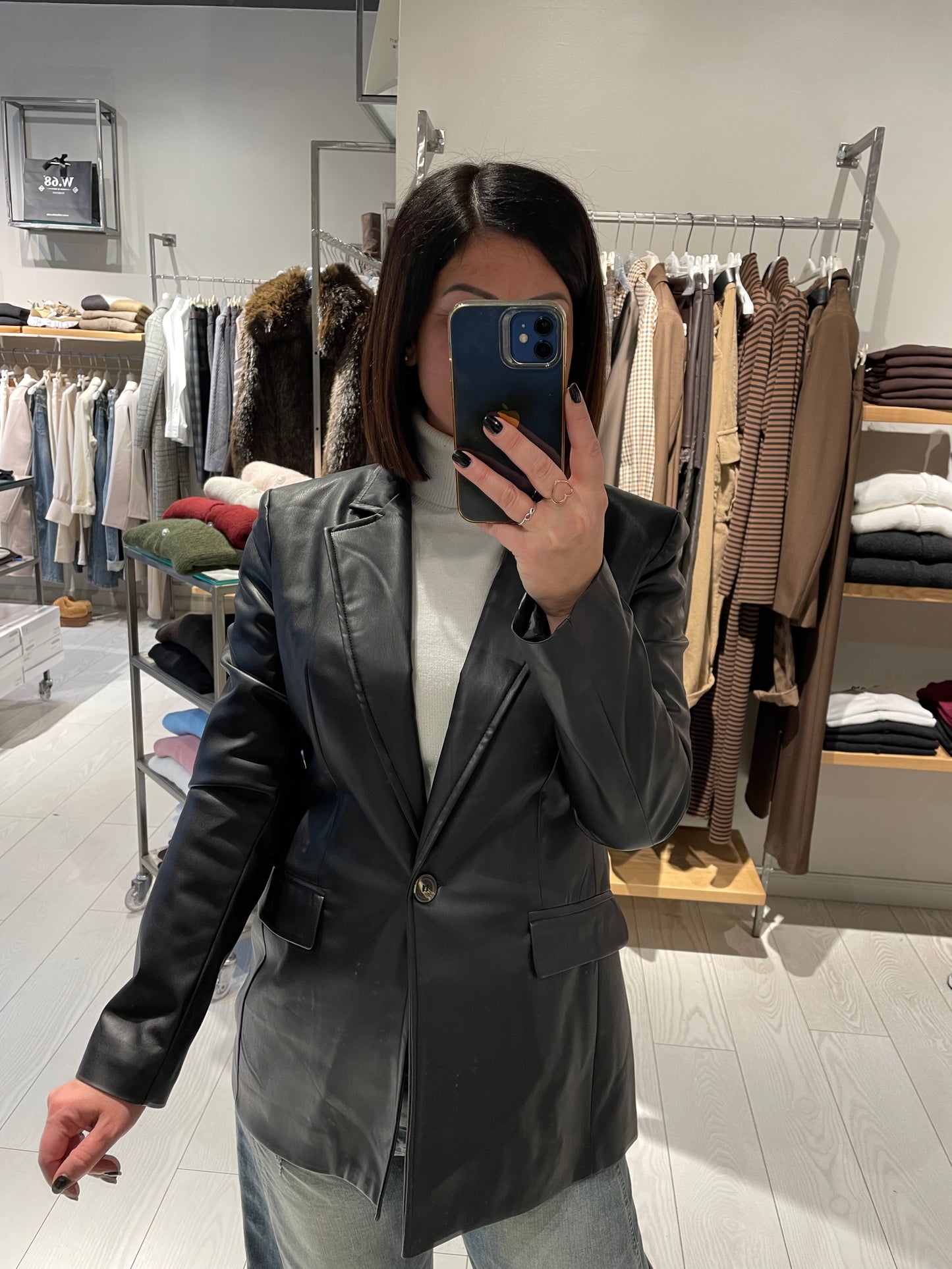 Giacca ecopelle Susy Mix