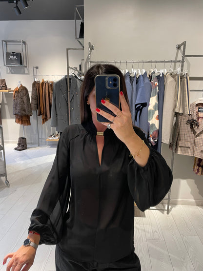 Blusa georgette accessorio Susy Mix