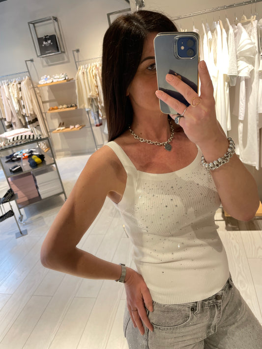 Canotta strass Susy Mix