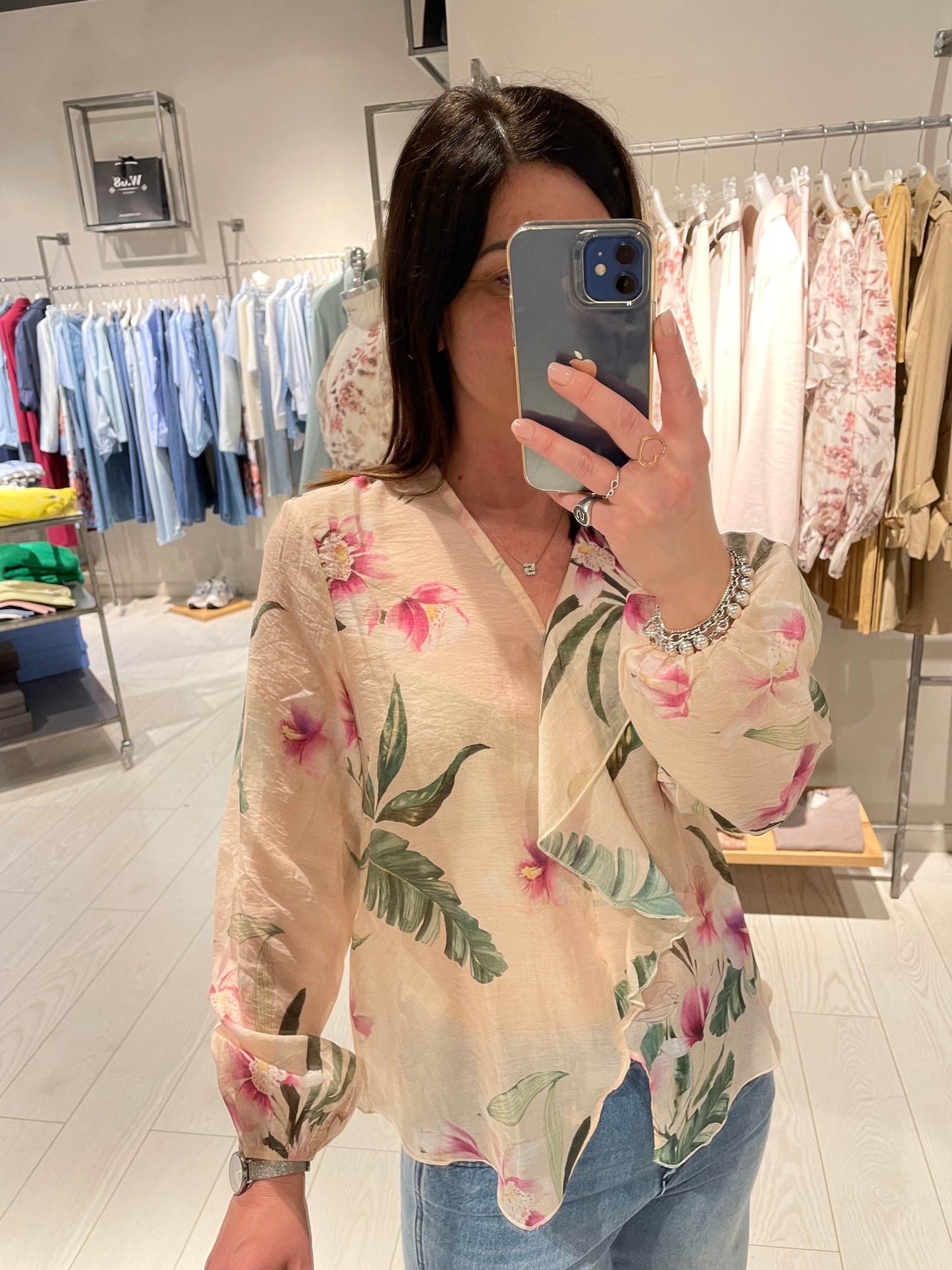 Camicia fiori Susy Mix