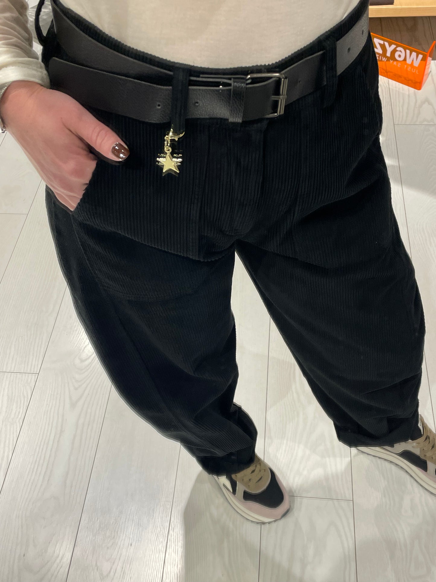 Pantalone ovetto velluto coste Susy Mix