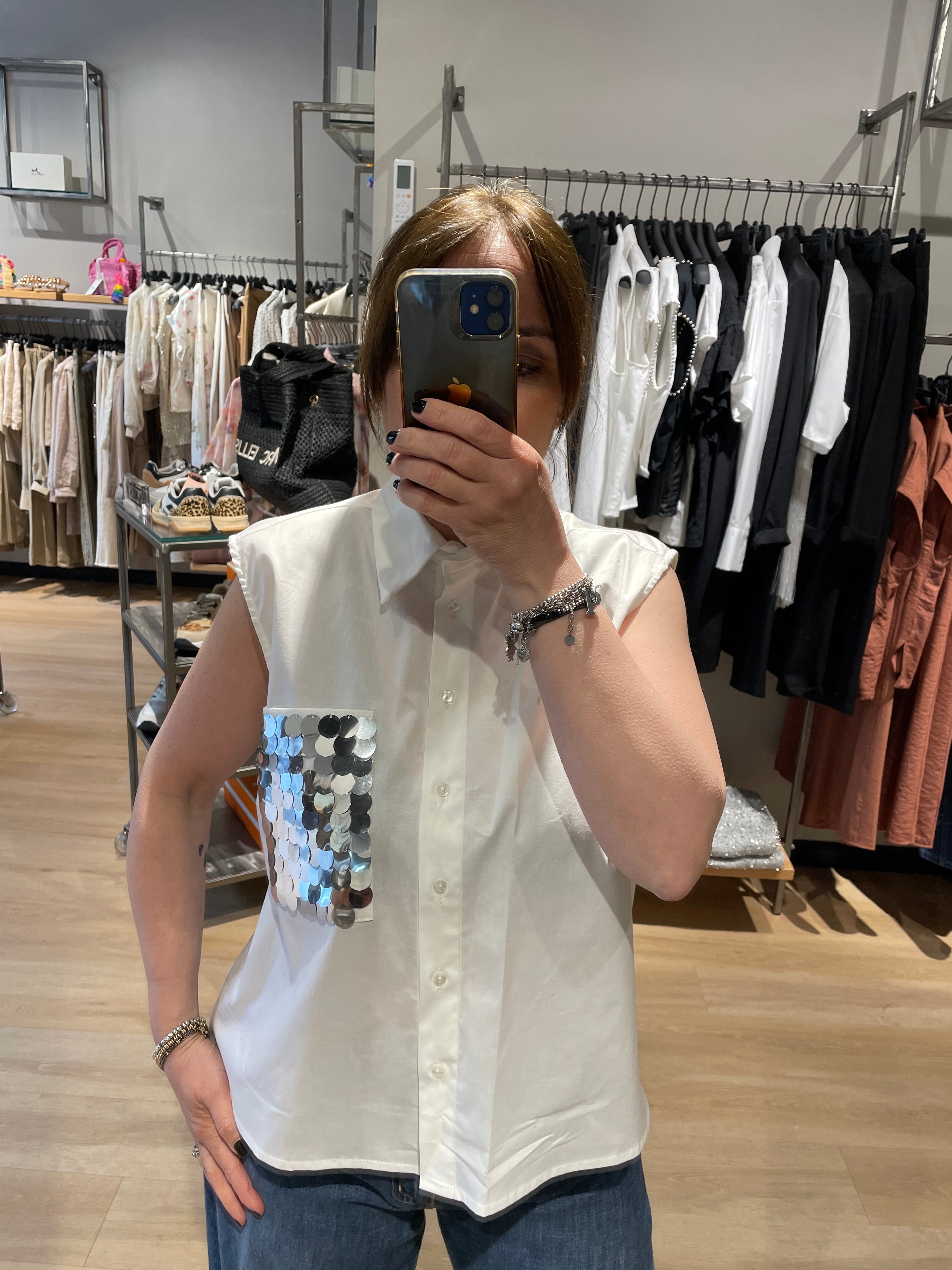 Camicia smanicata Susy Mix
