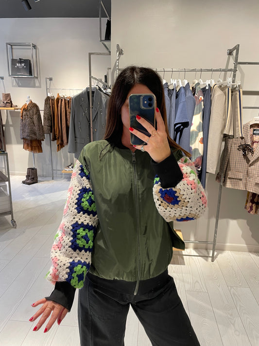 Bomber trapuntato Susy Mix