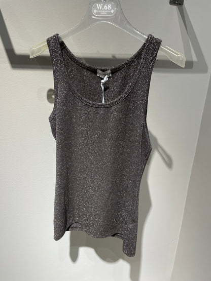 Canotta costina lurex