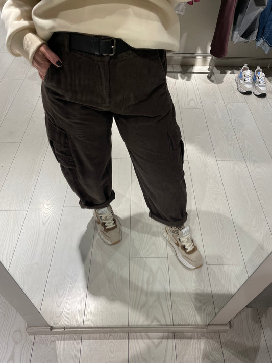 Cargo velluto coste Susy Mix