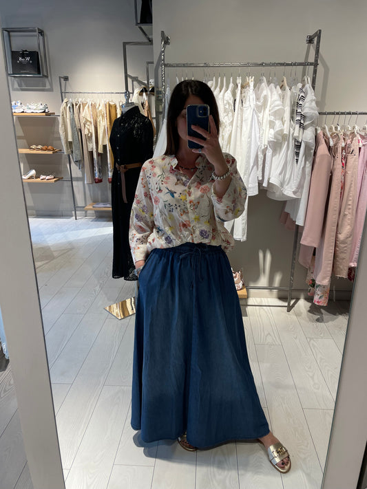 Gonnellone denim Susy Mix