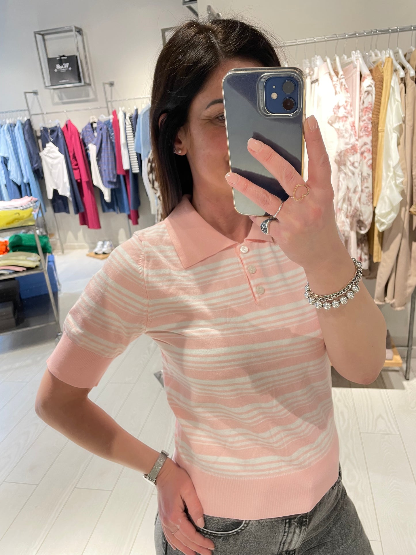 Polo rigata Susy Mix