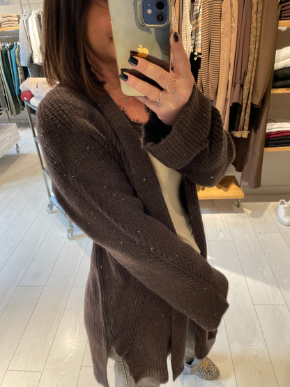 Cardigan paillettes Susy Mix