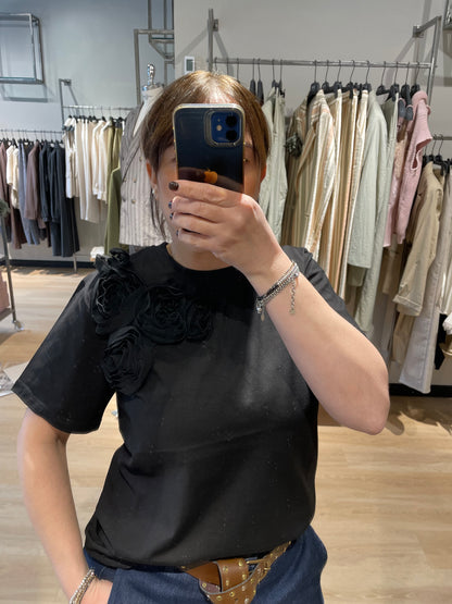 T-shirt  con fiore Susy Mix