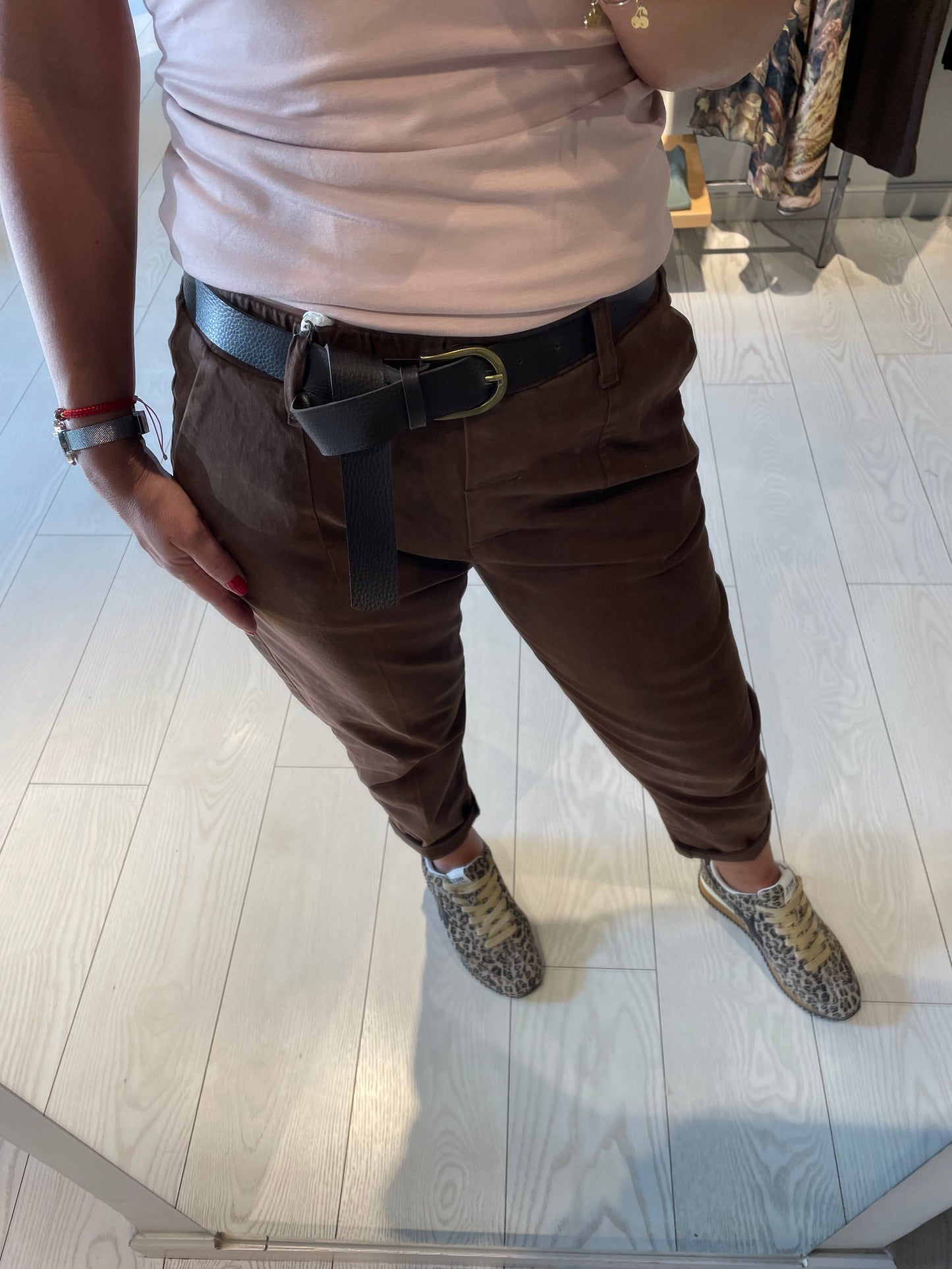 Pantalone con cintura Susy Mix
