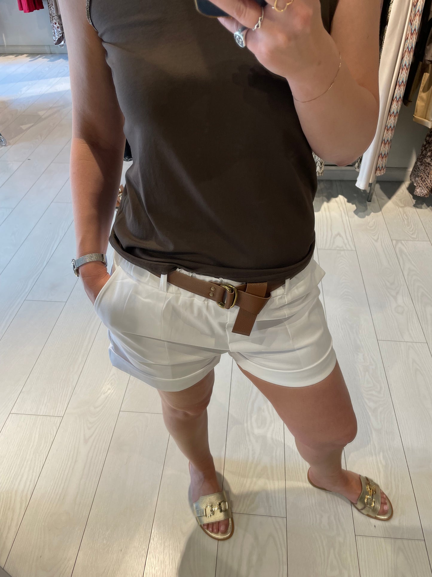 Short con cintura Susy Mix