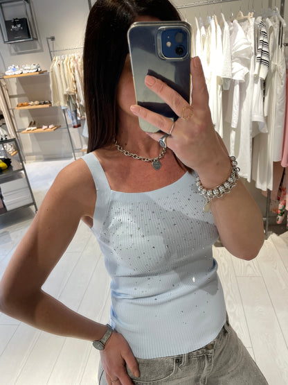 Canotta strass Susy Mix