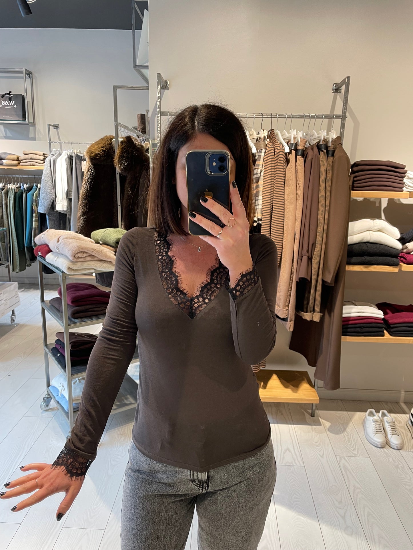 Maglia profilo pizzo Susy Mix