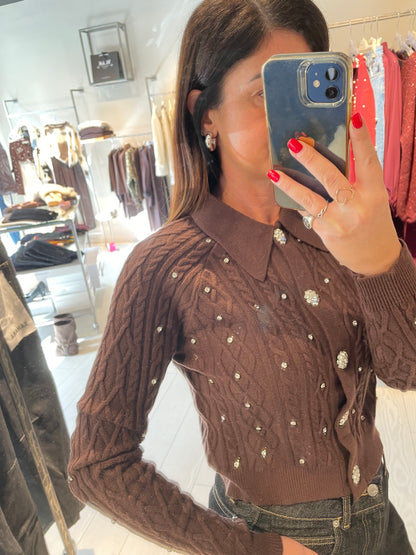 Giacca polo strass Have One